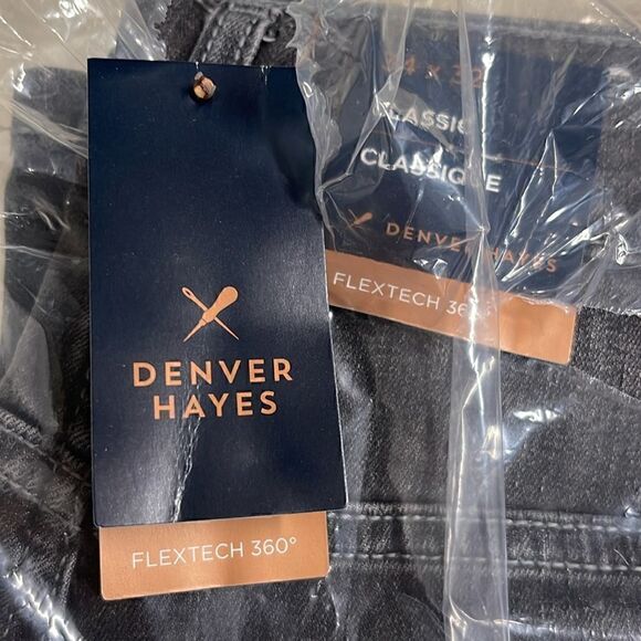 Denver Hayes Men's FLEXTECH® 360 Classic Fit Straight Leg Jeans 34 x 32 - Picture 4 of 8